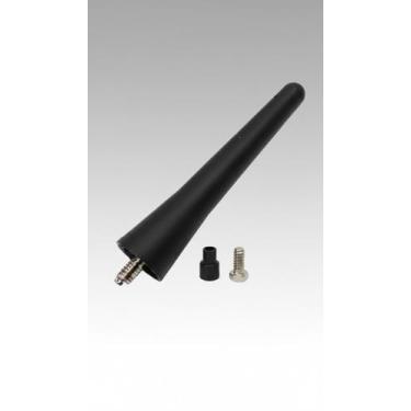 Imagem de Haste Antena 6,5cm Preta com Adaptadores - Congratulations Store
