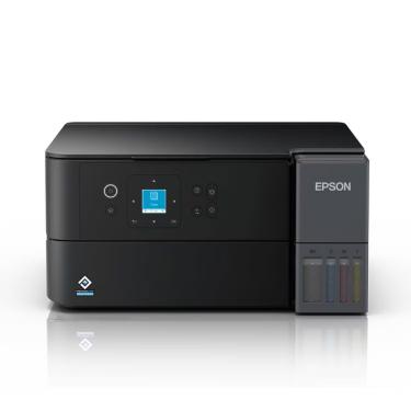 Imagem de Impressora Multifuncional Epson Ecotank L4360 Jato de Tinta Colorida Wi-Fi Preto Bivolt
