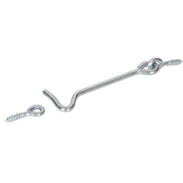 Imagem de The Hillman Group 320429 1-1/2" Gate Hook & Eyes - Zinco chapeado embalagem com 100