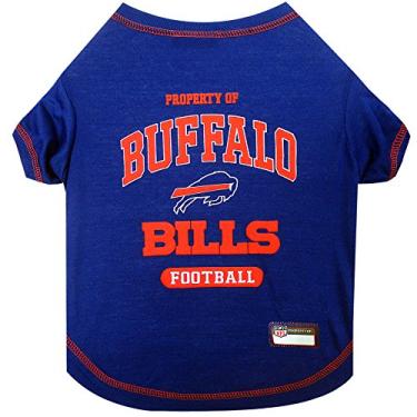 Imagem de Pets First Camiseta De Pet Para Cães E Gatos – Camiseta Nfl Buffalo Bills Para Cães Pequena. – Camiseta Mais Fofa Para O Verdadeiro Filhote Esportivo