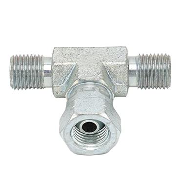 Imagem de Encaixe de válvula em T, resistente ao desgaste, junta pulverizadora sem ar de alta pressão, aço inoxidável de 3 vias para reparo