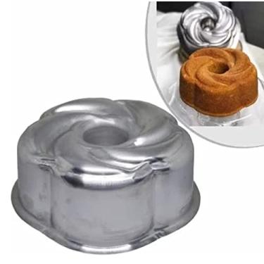 Imagem de Forma P/Bolo Torta Suíça Pudim Floral Nº5-14,5x8cm (1225)