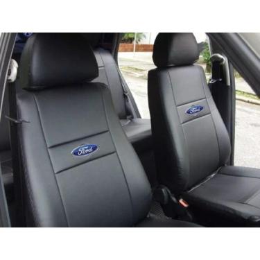 Imagem de kit de capa automotivo em 100%couro  para fiesta 99