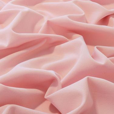 Imagem de Tecido Gabardine Liso Com Elastano Two Way Rosa Bebe