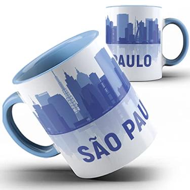 Imagem de Caneca azul Cidade São Paulo