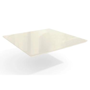 Imagem de Tampo p/ Mesa Kappesberg TA28 c/ Vidro 105cm Off White