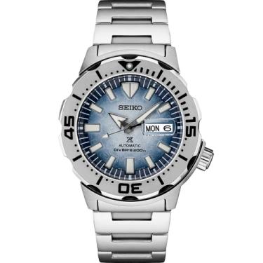Imagem de SEIKO Relógio masculino SRPG57 Prospex preto 42,4 mm aço inoxidável