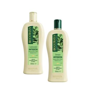 Imagem de Kit Duo (Shampoo E Condicionador 500ml) Jaborandi Antiqueda Bio Extrat