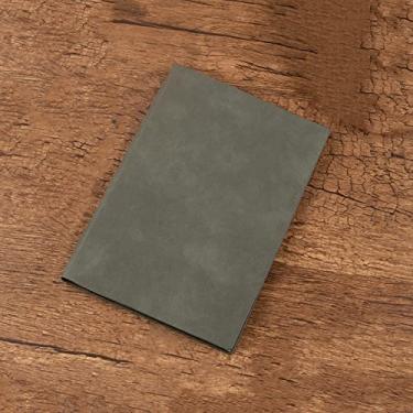 Imagem de Diário de negócios simples A5 bandagem macia para escritório engrossar caderno diário planejador agenda agenda bloco de notas 100 folhas, verde escuro, a5