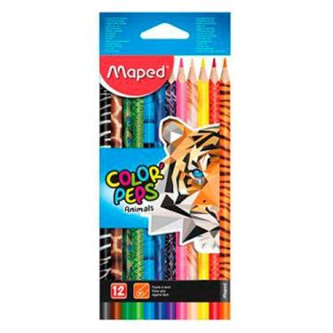 Imagem de Lápis De Cor Maped Color'peps Animals - 12 Unidades