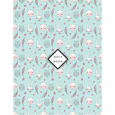 Imagem de Notebook: Cute bunny cover and Dot Graph Line Sketch pages, Extra large (8.5 x 11) inches, 110 pages, White paper, Sketch, Draw and Paint