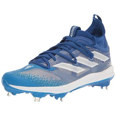 Imagem de adidas Tênis de beisebol masculino Adizero Afterburner 9 Nwv, Equipe azul royal/branco/azul Rush, 7