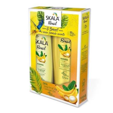 Imagem de Kit Skala Brasil Shampoo + Condicionador Banana E Bacuri 325ml