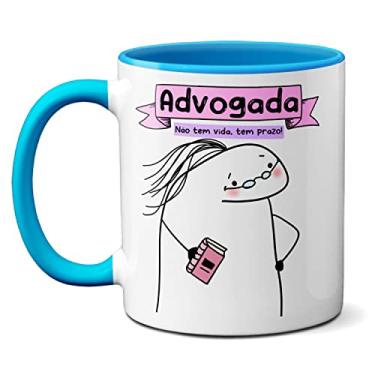Imagem de Caneca Advogada 5 Anos Estudando Para Estudar Toda Vida (Azul)