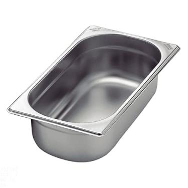 Imagem de Conjunto de Cubas 10 peças Tramontina GN 1/3 em Aço Inox sem Alças Profundidade 65 mm - Aço 304