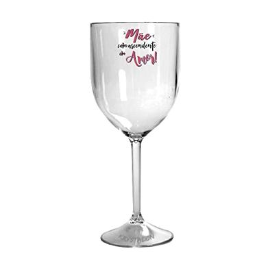 Imagem de Taça Vinho Acrílico Personalizada para Dia das Mães - Ascendente