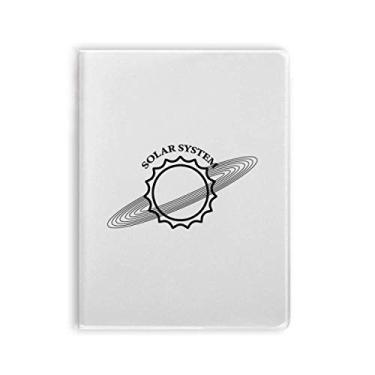 Imagem de Caderno com capa macia para notebook Stars Orbit Solar System