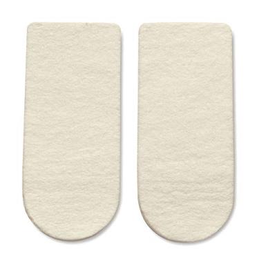 Imagem de HAPAD Calcanhar de 3/4 de comprimento, pequeno, 9,5 x 9,5 cm, par