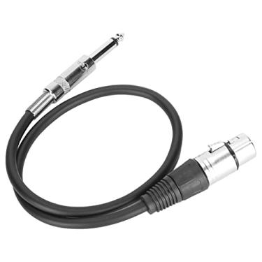 Imagem de Cabo de de 6,35 Mm, Cabo Durável XLR para TRS para Transmissão de do Mixer para Microfone