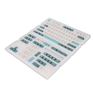 Imagem de 128 Teclas Cores Vivas Premium PBT PBT Keycaps para Teclado Mecânico (Crisóforo)