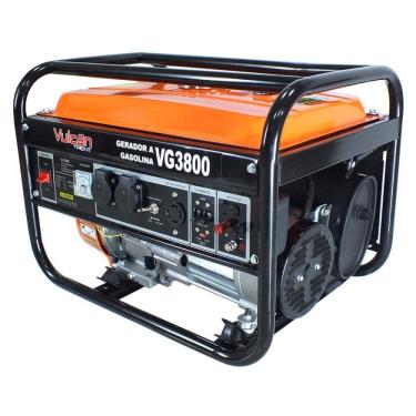 Imagem de Gerador de Energia Gasolina VG3800 4T 3000W Vulcan Ferramentas Laranja