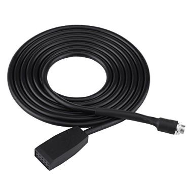 Imagem de Cabo auxiliar E46, cabo auxiliar fêmea de 3,5 mm para 325i Coupe Sedan 320i 320ci 320cic 323i 323ci 325i 325ci 325cic 328i 328ci 328cic