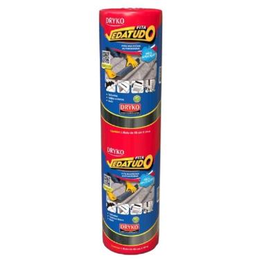 Imagem de Fita Autoadesiva Asfáltica Vedatudo 60 x 10 cm DRYKO