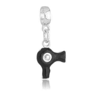 Imagem de Pingente Berloque Secador Cabelo Pandora Banhado a Prata 925 - Premium