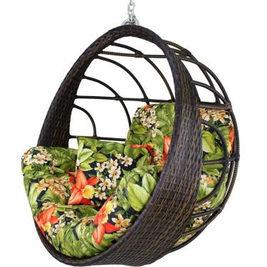 Imagem de Balanço Ninho Suspenso Hungria em Alumínio e Fibra sintética - Teto, Jardim, Área