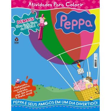 Imagem de Peppa Pig - Atividades Para Colorir - On Line