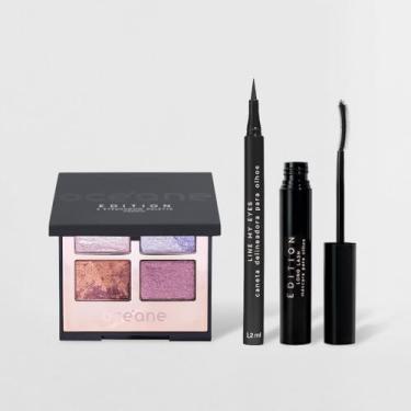 Imagem de Kit Paleta de Sombras Cosmic + Máscara de Cílios + Caneta Delineadora Océane Edition (3 Produtos)