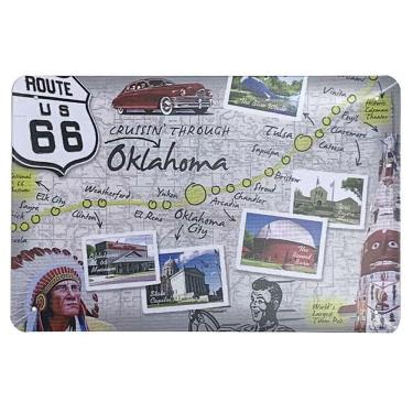 Imagem de Placa De Metal Route 66 Oklahoma