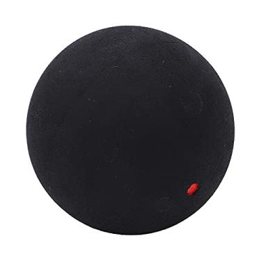 Imagem de SPYMINNPOO Bolas de abóbora de ponto único, bolas de abóbora de 37 mm de bolinhas de borracha para treinamento de competição iniciante (ponto vermelho único)