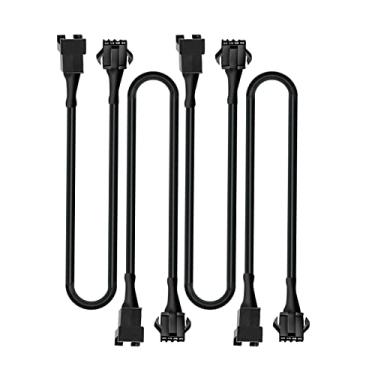 Imagem de OPT7 Aura Universal Substituição 4 peças de fios de extensão de 30 cm para roda leve interior de carro, grade, motocicleta, cruiser, carrinho de golfe, barco