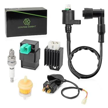 Imagem de 5-PIN CDI Box Bobina de ignição Solenoide Relé Regulador de tensão para 50cc 70cc 90cc 110cc 125cc ATV Go Kart Dirt Bike Pit Bike