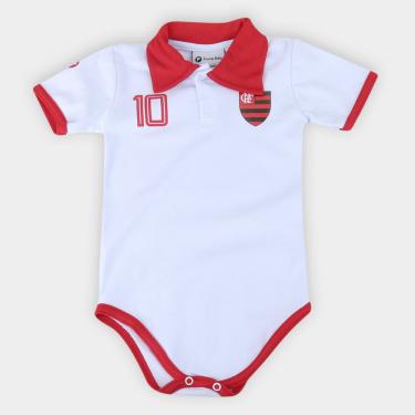 Imagem de Body Flamengo Infantil Torcida Baby Polo-Unissex