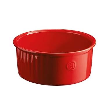 Imagem de Travessa para Souffle Emile Henry em Cerâmica 23x23 cm - Vermelha