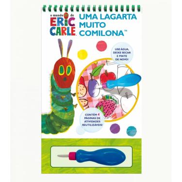 Imagem de Eric Carle, Uma Lagarta Muito Comilona - Aquabook