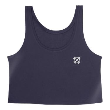 Imagem de Cropped Feminino Regata Good Look Fitness Academia Estampada Peso-Feminino
