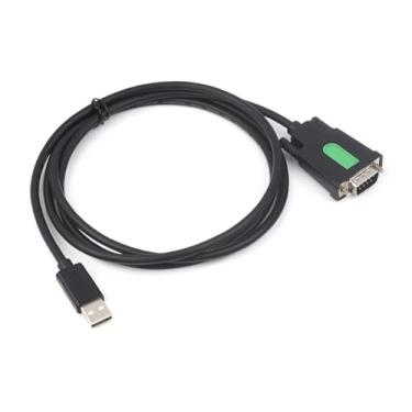 Imagem de Waveshare Industrial USB to RS232 Adapter with Original FT232RL FTDI Chip, USB Type A to RS232 Male DB9 (9 Pin) Serial Converter Cable for Cashier Register, Modem, Scanner, Digital Cameras，Length 1.5m