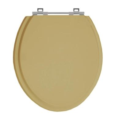 Imagem de SICMOL, Tampa De Vaso Targa Bege Castor Para Bacia Deca Mdf Laqueado