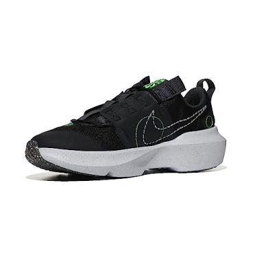 Imagem de Nike Crater Impact Sapatos para bebês meninos, Preto/Cromo/Cinza fumê escuro/Greve verde, 21