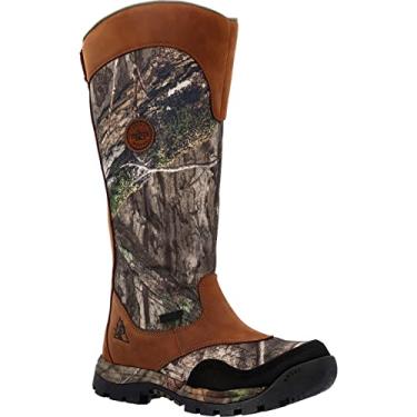 Imagem de ROCKY Lynx Snake Bota de cobra impermeável com zíper, Mossy Oak Country DNA, 44