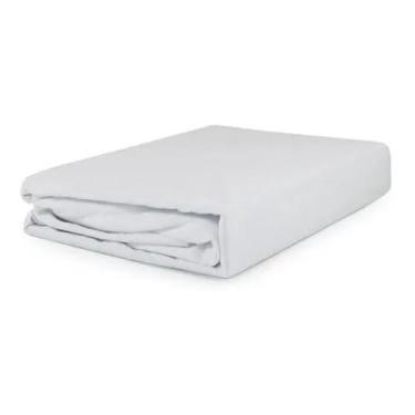 Imagem de Lençol Solteiro 400 Fios Superior Virol sem Elástico Peletizado (branco)