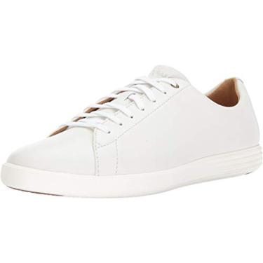 Imagem de Cole Haan Tênis masculino Grand Crosscourt, Couro branco, 10 Wide