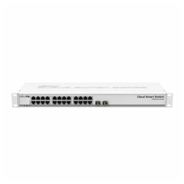 Imagem de Switch Mikrotik Router 24 Portas Gerenciável - 10/100/1000 2-SFP+ - CSS326-24G-2S+RM
