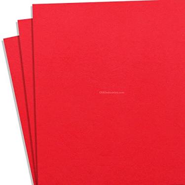 Imagem de KYDEX Folha Thermoform - (Textura P1) - (Espessura 0,060) - (30,5 cm x 30,5 cm) - (E.M.T. Vermelho) - (3 folhas) - Fabricação de Coldre DIY, Armadura de Airsoft, Uniformes de Cosplay, Protetores de