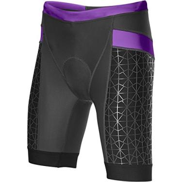 Imagem de TYR RSCOF6A68L F 15,2 cm Comp Tri Short Preto/Roxo G