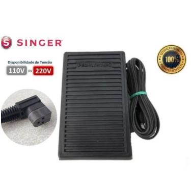 Imagem de Pedal Acelerador Eletrônico Singer Antiga 110v- - Geral, ELET-BI