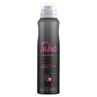Imagem de Desodorante Aerosol Antitranspirante Tabu Baladeira 150Ml